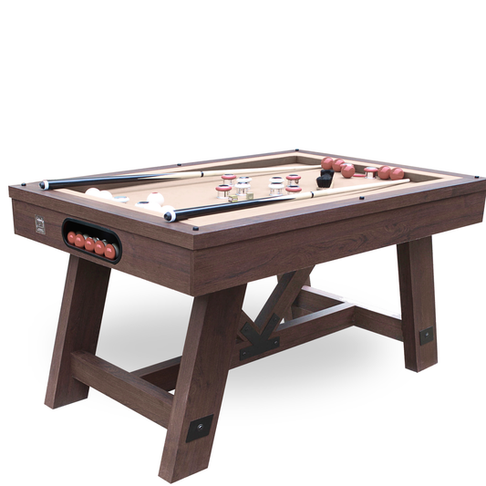 Espresso "Baddah Bing" 54" Bumper Pool Table Only