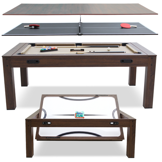 Espresso “The Transformer” 7’ 4 in 1 Multi-Game Table
